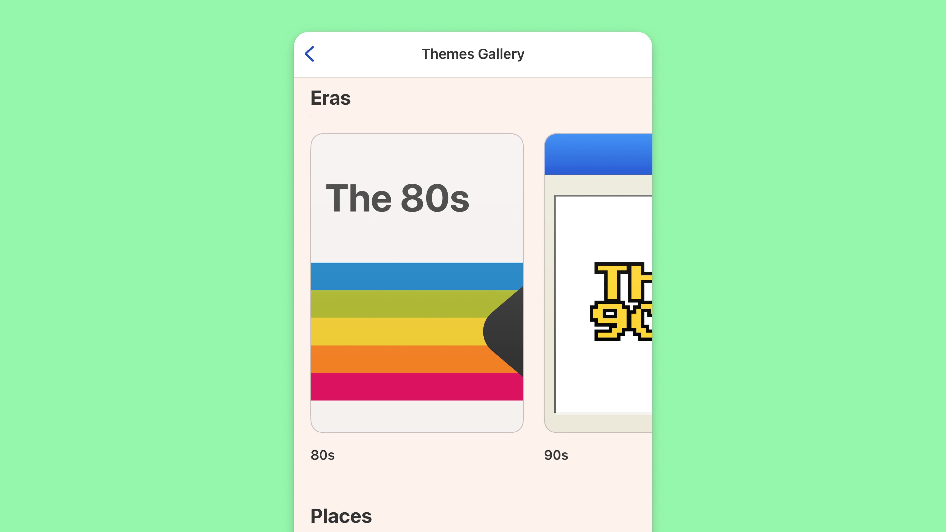 Over 100 Themes & App Icons