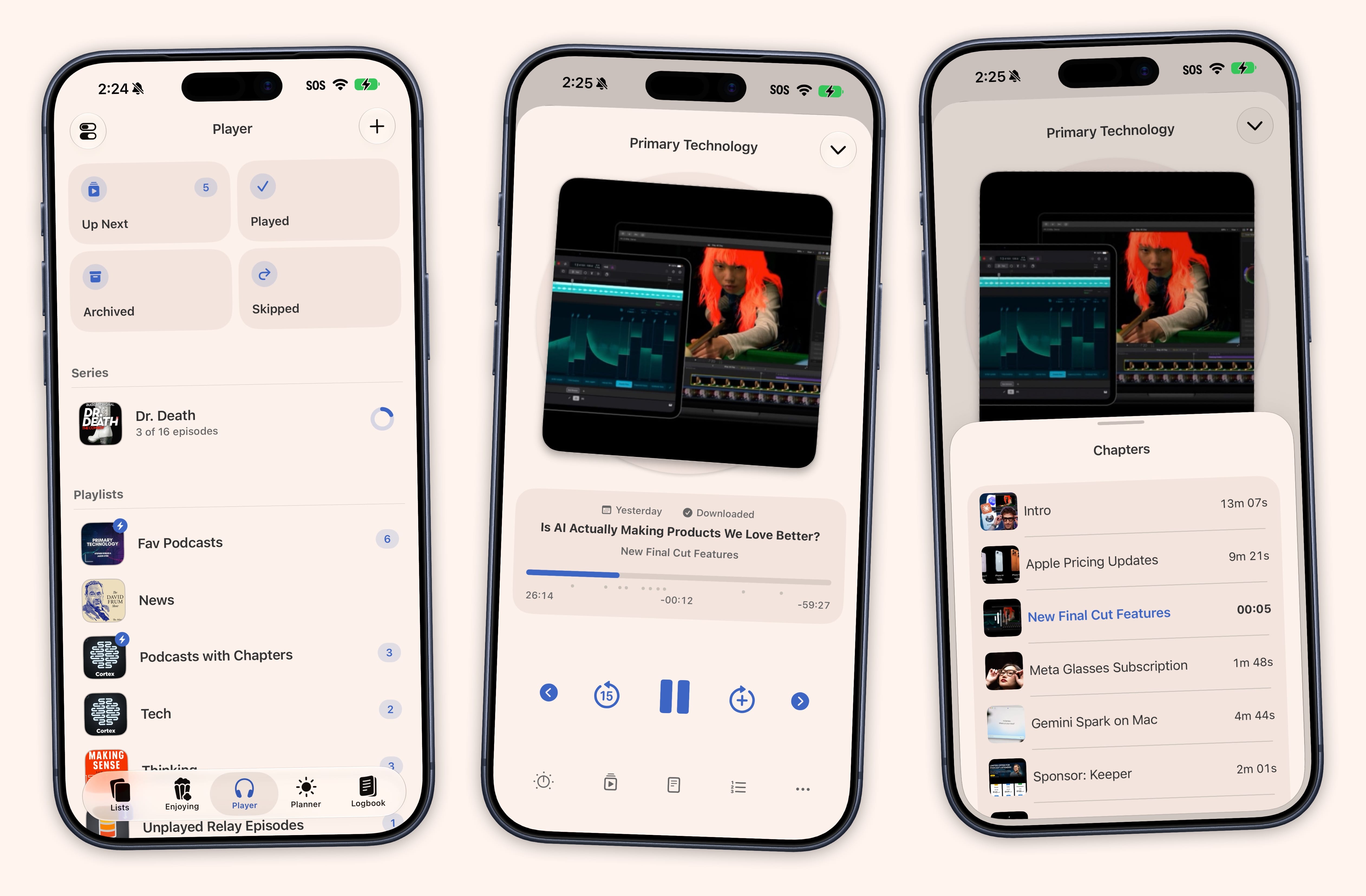 Sofa 5.2 Podcast Player